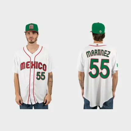 Adrian Martinez Mexico Baseball 2023 World Baseball Classic Jersey – White