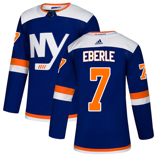 Adidas New York Islanders #7 Jordan Eberle Blue Authentic Alternate Stitched Jersey Men's
