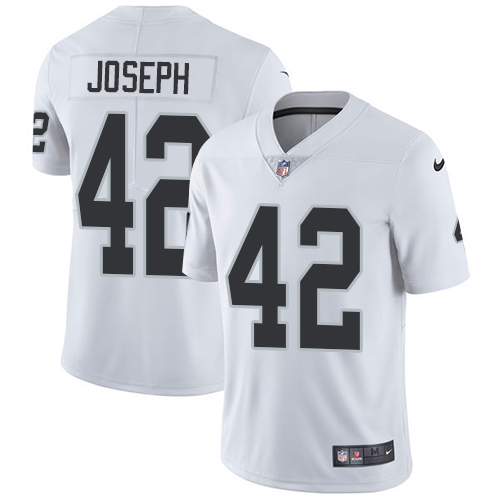 Las Vegas Raiders #42 Karl Joseph White Youth Stitched Vapor Untouchable Limited Jersey Youth