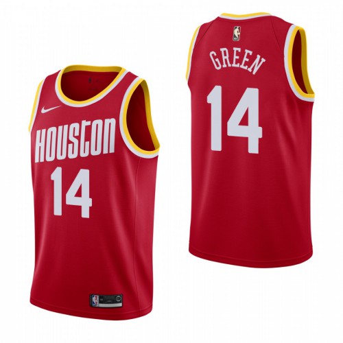 Houston Houston Rockets #14 Gerald Green Mens 2019-20 Hardwood Classics Red Stitched Jersey Mens