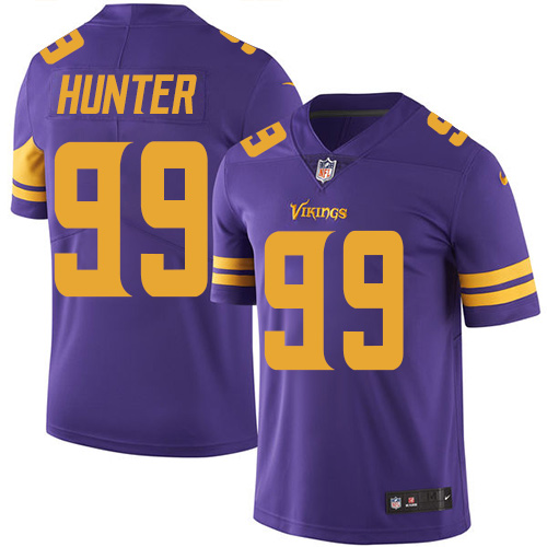 Vikings #99 Danielle Hunter Purple Men's Stitched Limited Rush Jersey