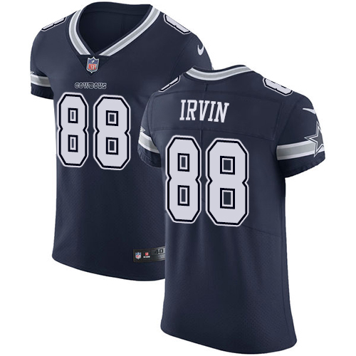 Cowboys #88 Michael Irvin Navy Blue Team Color Men's Stitched Vapor Untouchable Elite Jersey