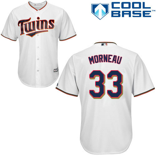 Minnesota Twins #33 Justin Morneau White Cool Base Stitched Youth Jersey Youth