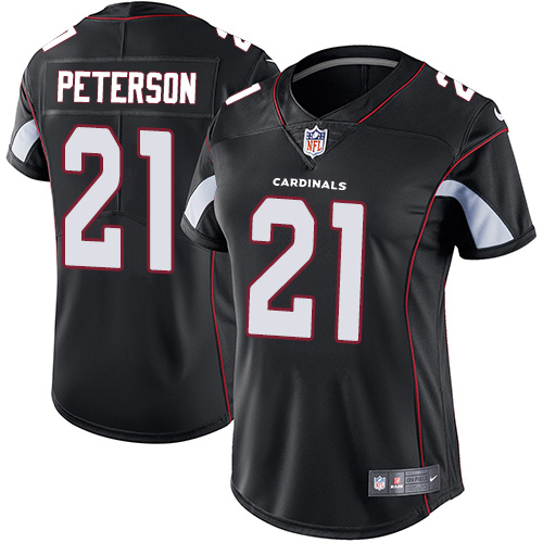 Cardinals #21 Patrick Peterson Black Alternate Women's Stitched Vapor Untouchable Limited Jersey