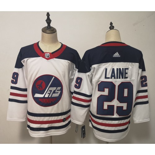 Adidas Winnipeg Jets #29 Patrik Laine White Third Stitched Jersey Men's