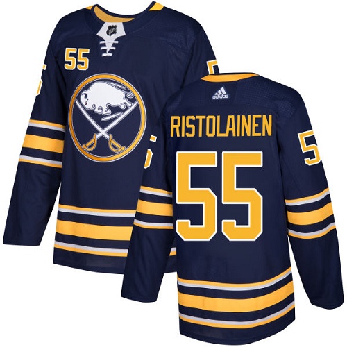 Adidas Buffalo Sabres #55 Rasmus Ristolainen Navy Blue Home Authentic Youth Stitched Jersey Youth