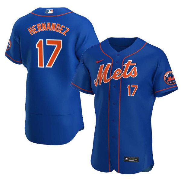 Men's New York Mets 17 Authentic Royal 2020 Keith Hernandez Jersey