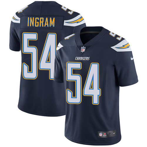 Los Angeles Chargers #54 Melvin Ingram Navy Blue Team Color Youth Stitched Vapor Untouchable Limited Jersey Youth