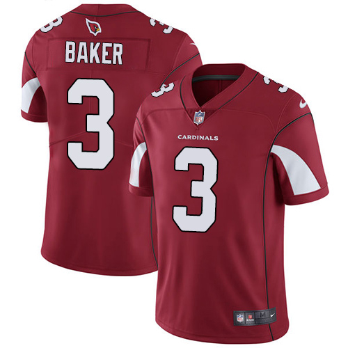Cardinals #3 Budda Baker Red Team Color Youth Stitched Vapor Untouchable Limited Jersey