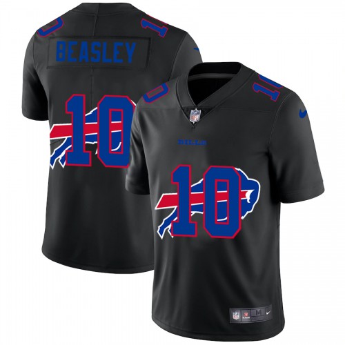 Buffalo Buffalo Bills #10 Cole Beasley Men's Team Logo Dual Overlap Limited Jersey Black Men's