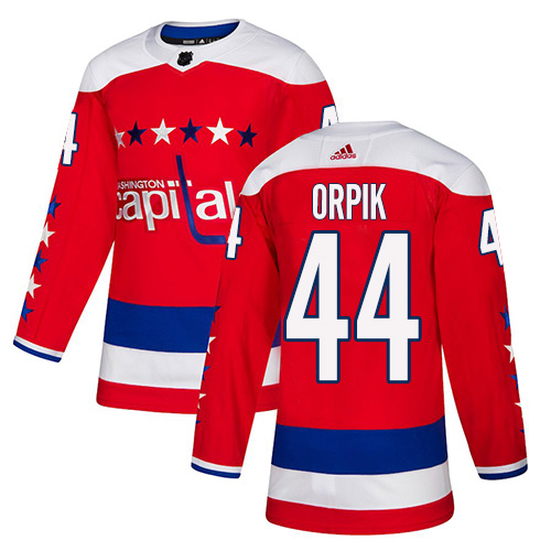 Adidas Washington Capitals #44 Brooks Orpik Red Alternate Authentic Stitched Jersey Men's
