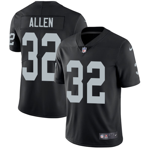 Las Vegas Raiders #32 Marcus Allen Black Team Color Men's Stitched Vapor Untouchable Limited Jersey Men's