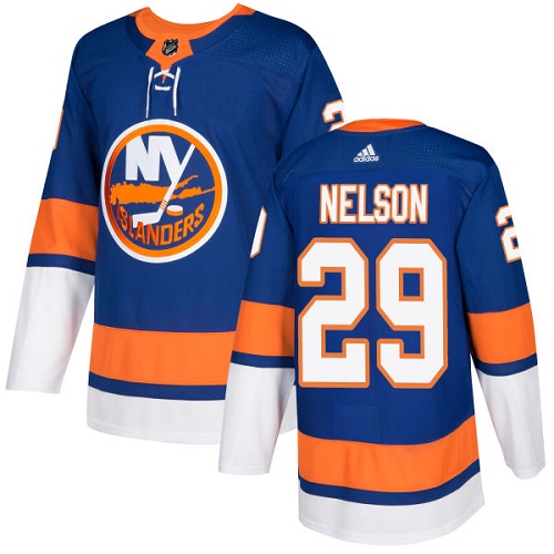 Adidas New York Islanders #29 Brock Nelson Royal Blue Home Authentic Stitched Youth Jersey Youth