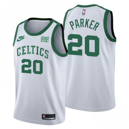 Boston Boston Celtics #20 Jabari Parker Mens Releases Classic Edition 75th Anniversary Jersey White Mens