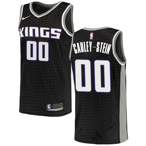 Sacramento Kings #00 Willie Cauley-Stein Black Youth Swingman Statement Edition Jersey Youth