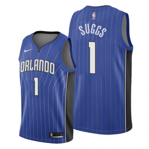 Orlando Orlando Magic #1 Jalen Suggs 2018-19 Icon Edition Womens Blue Jersey Womens