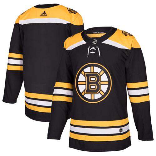 Adidas Bruins Blank Black Home Authentic Stitched Jersey