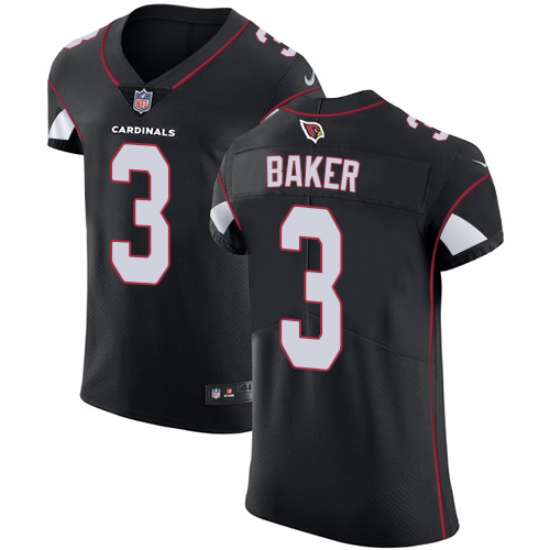 Cardinals #3 Budda Baker Black Alternate Men's Stitched New Elite Jersey
