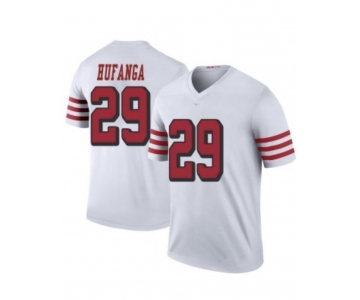 Men's Youth Women's San Francisco 49ers #29 Talanoa Hufanga White Stitched Jersey