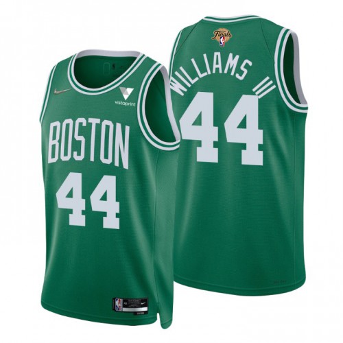 Boston Boston Celtics #44 Robert Williams III Green Mens 2022 Finals 75th Anniversary Diamond Icon Edition Swingman Jersey Mens