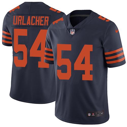 Chicago Bears #54 Brian Urlacher Navy Blue Alternate Youth Stitched Vapor Untouchable Limited Jersey Youth