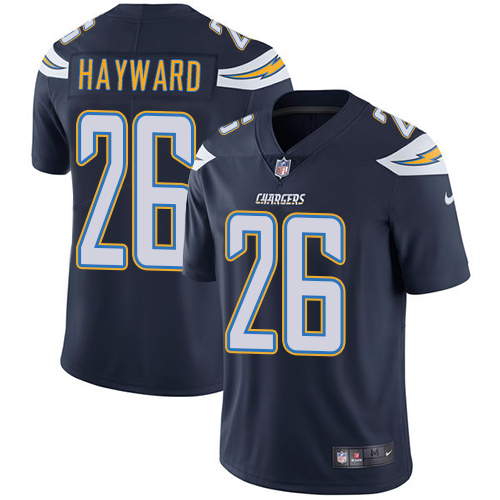 Los Angeles Chargers #26 Casey Hayward Navy Blue Team Color Men's Stitched Vapor Untouchable Limited Jersey Men's