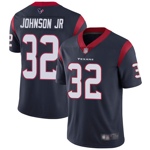 Houston Texans #32 Lonnie Johnson Jr. Navy Blue Team Color Youth Stitched Vapor Untouchable Limited Jersey Youth