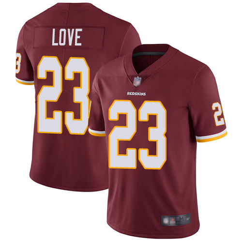 Washington Commanders #23 Bryce Love Burgundy Red Team Color Men's Stitched Vapor Untouchable Limited Jersey Men's