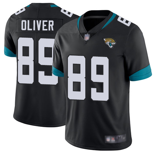 Jacksonville Jaguars #89 Josh Oliver Black Team Color Youth Stitched Vapor Untouchable Limited Jersey Youth