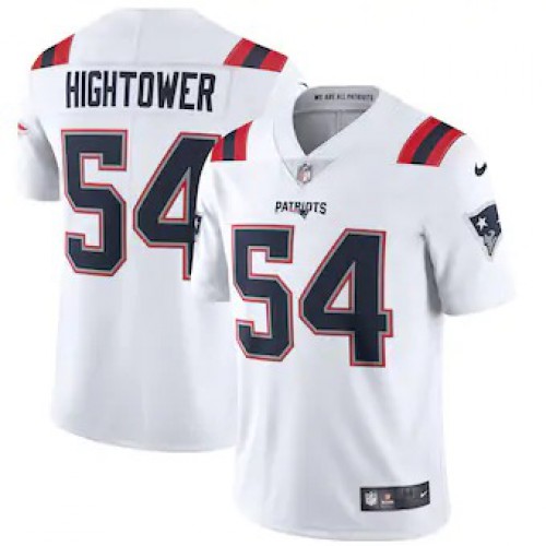 New England New England Patriots #54 Dont'a Hightower Men's White 2020 Vapor Limited Jersey Men's