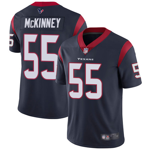 Houston Texans #55 Benardrick McKinney Navy Blue Team Color Youth Stitched Vapor Untouchable Limited Jersey Youth