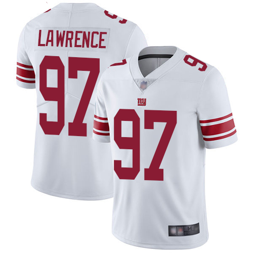 Giants #97 Dexter Lawrence White Men's Stitched Vapor Untouchable Limited Jersey
