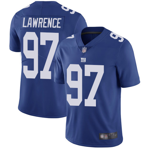 Giants #97 Dexter Lawrence Royal Blue Team Color Youth Stitched Vapor Untouchable Limited Jersey