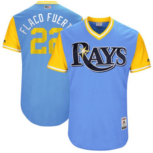 Tampa Bay Rays #22 Chris Archer Light Blue 