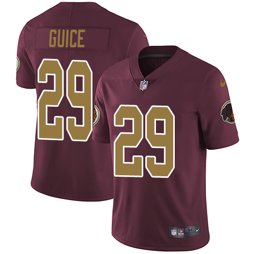 Washington Commanders #29 Derrius Guice Burgundy Red Alternate Youth Stitched Vapor Untouchable Limited Jersey Youth