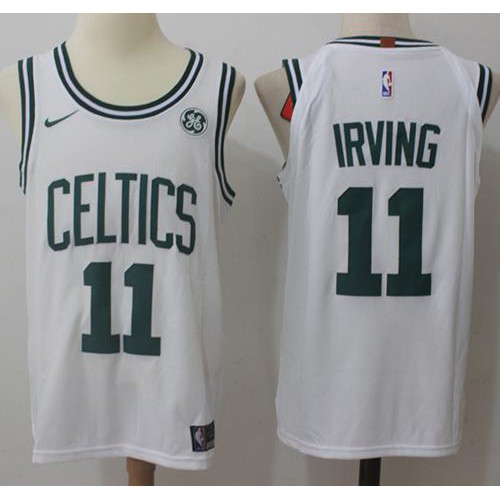 Boston Celtics #11 Kyrie Irving White Swingman Association Edition Jersey Mens