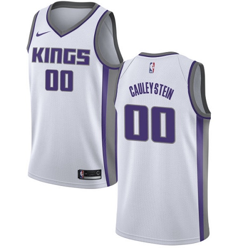 Sacramento Kings #00 Willie Cauley-Stein White Swingman Association Edition Jersey Mens