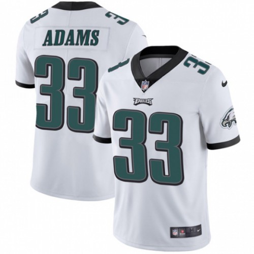 Philadelphia Eagles #33 Josh Adams White Men's Stitched Vapor Untouchable Limited Jersey Men's