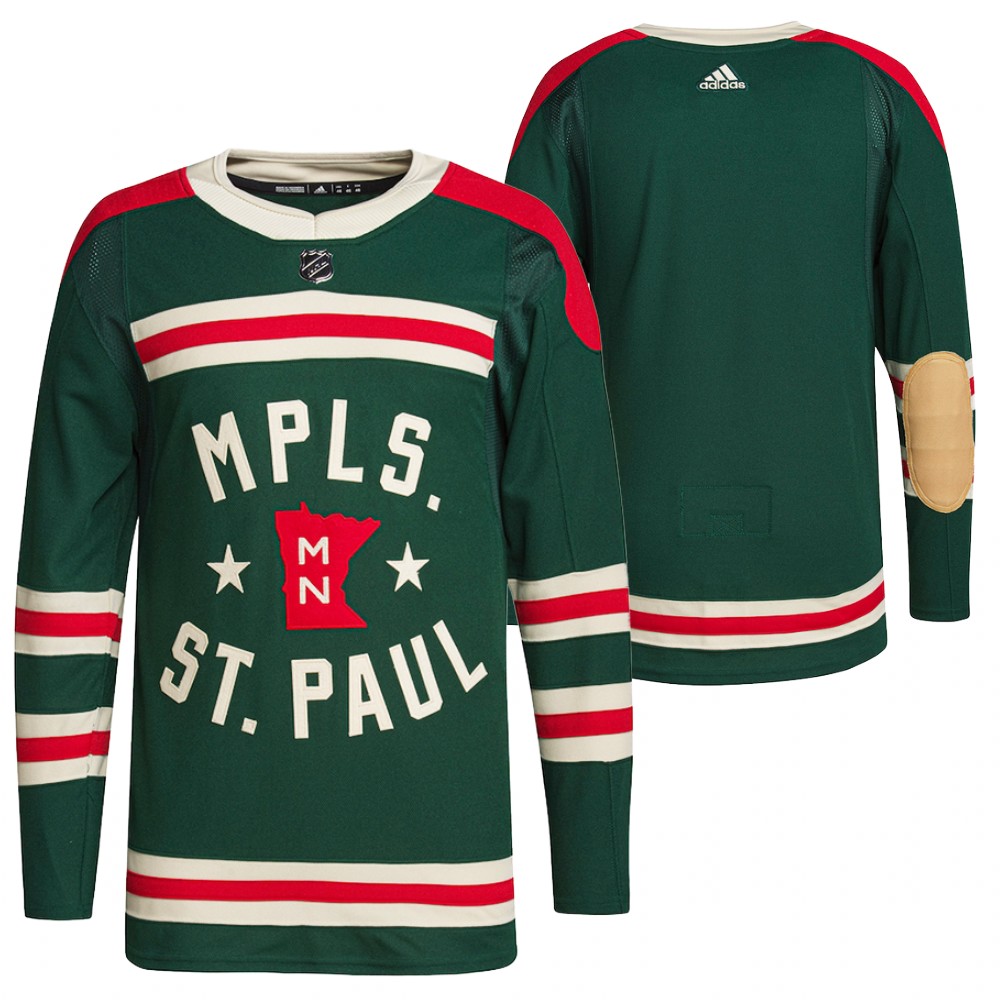 Minnesota Wild Men's Adidas 2022 Winter Classic Authentic Jersey