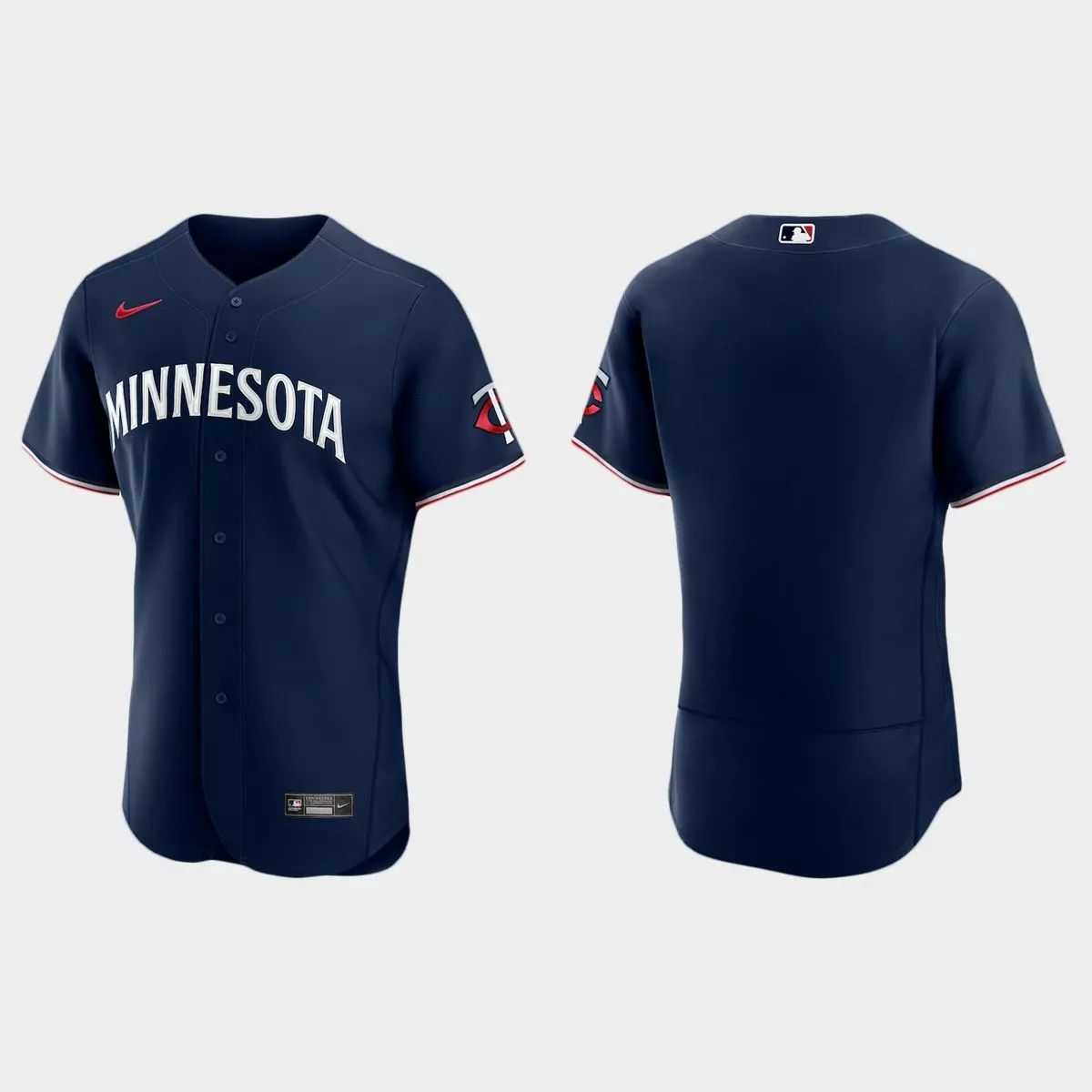 Minnesota Twins Blank Men's 2023 Authentic Jersey - Navy