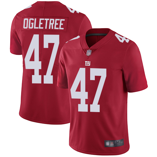 New York Giants #47 Alec Ogletree Red Alternate Youth Stitched Vapor Untouchable Limited Jersey Youth