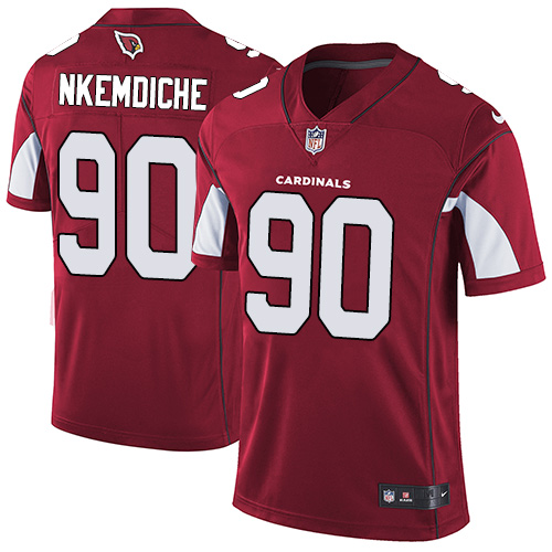 Arizona Cardinals #90 Robert Nkemdiche Red Team Color Youth Stitched Vapor Untouchable Limited Jersey Youth