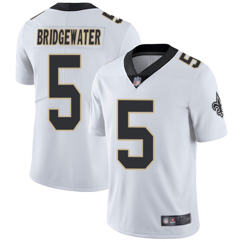 New Orleans Saints #5 Teddy Bridgewater White Youth Stitched Vapor Untouchable Limited Jersey Youth