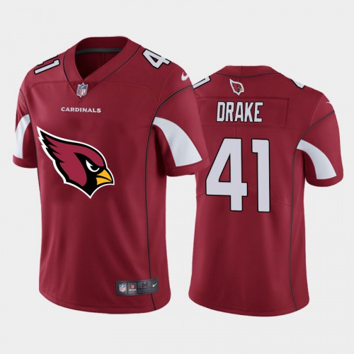 Arizona Arizona Cardinals #41 Kenyan Drake Red Men's Big Team Logo Vapor Limited Jersey Men's