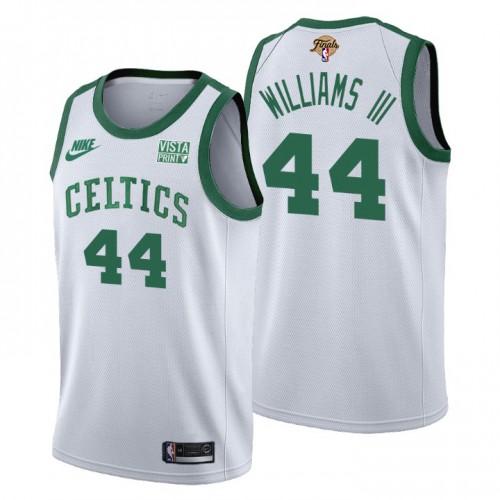 Boston Boston Celtics #44 Robert Williams III Releases Classic Edition Womens 2022 Finals 75th Anniversary Jersey White Womens