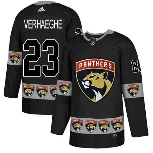 Adidas Panthers #23 Carter Verhaeghe Black Authentic Team Logo Fashion Stitched Youth Jersey