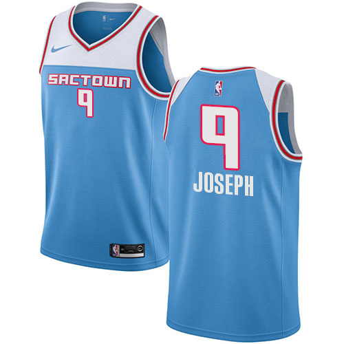 Sacramento Kings #9 Cory Joseph Blue Swingman City Edition 2018/19 Jersey Mens