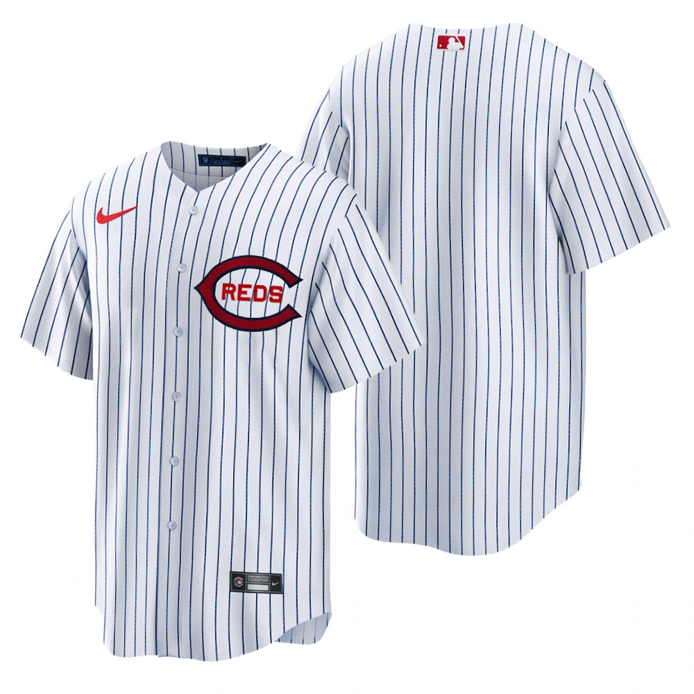 Cincinnati Reds Blank Men's 2022 Field Of Dreams Game Jersey - White