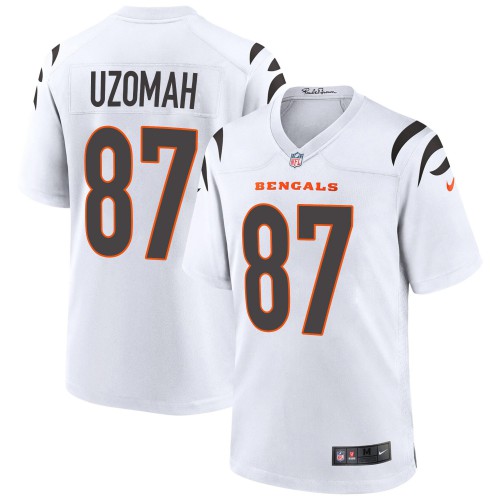 Cincinnati Cincinnati Bengals #87 C.J. Uzomah White Alternate Game Jersey Men's