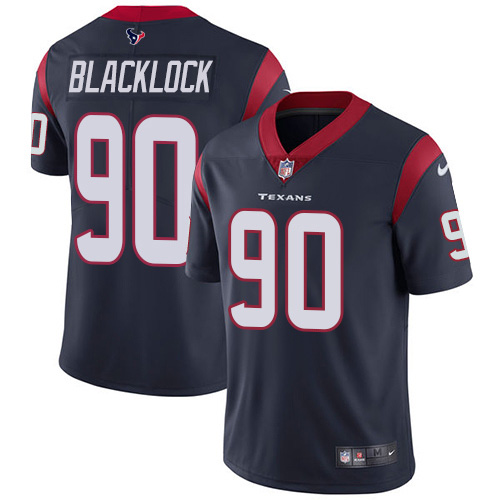 Houston Texans #90 Ross Blacklock Navy Blue Team Color Men's Stitched Vapor Untouchable Limited Jersey Men's